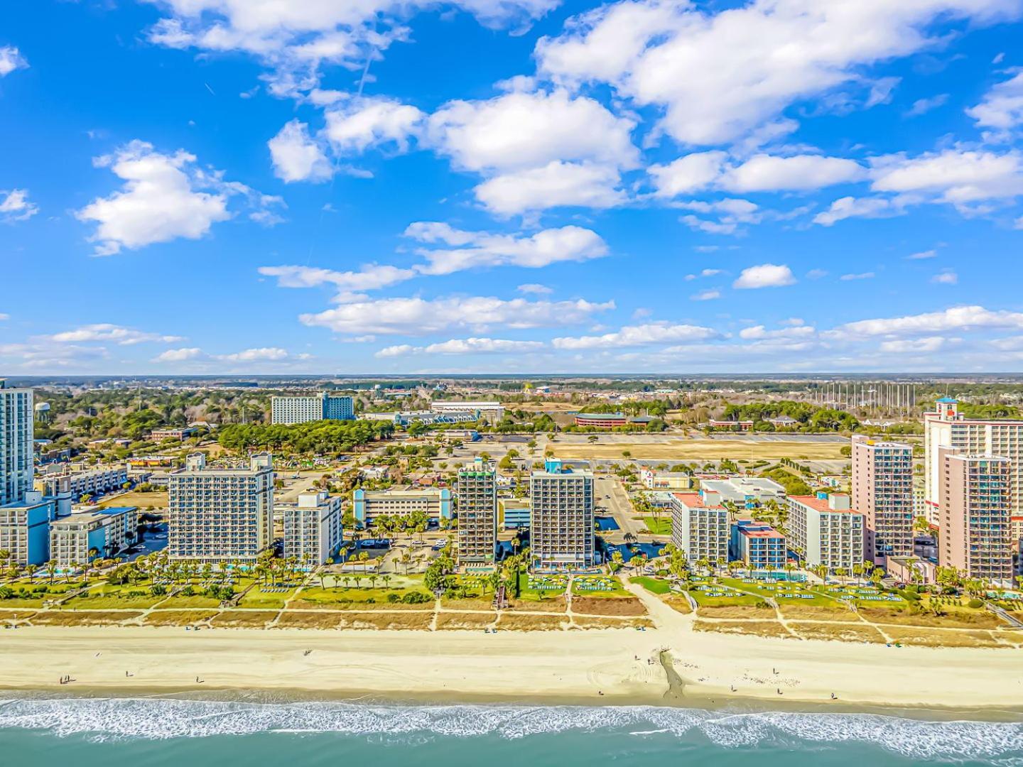 Ocean View Double Suite! Sleeps 4 Meridian Plaza 705 Myrtle Beach Exterior foto