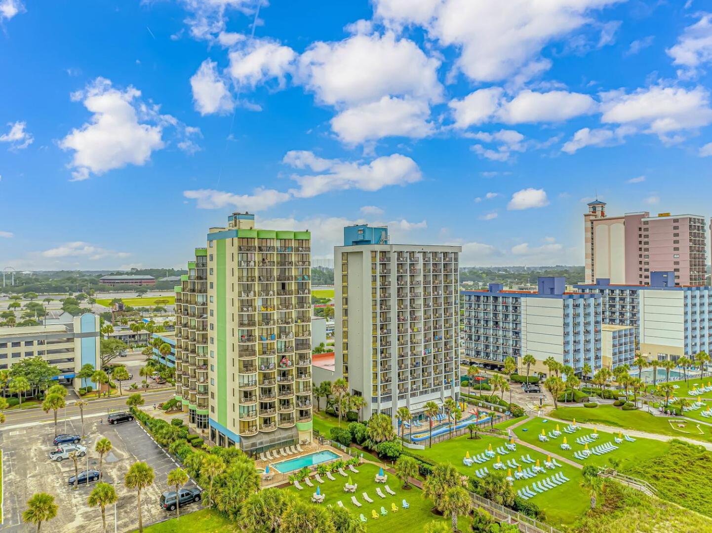 Ocean View Double Suite! Sleeps 4 Meridian Plaza 705 Myrtle Beach Exterior foto