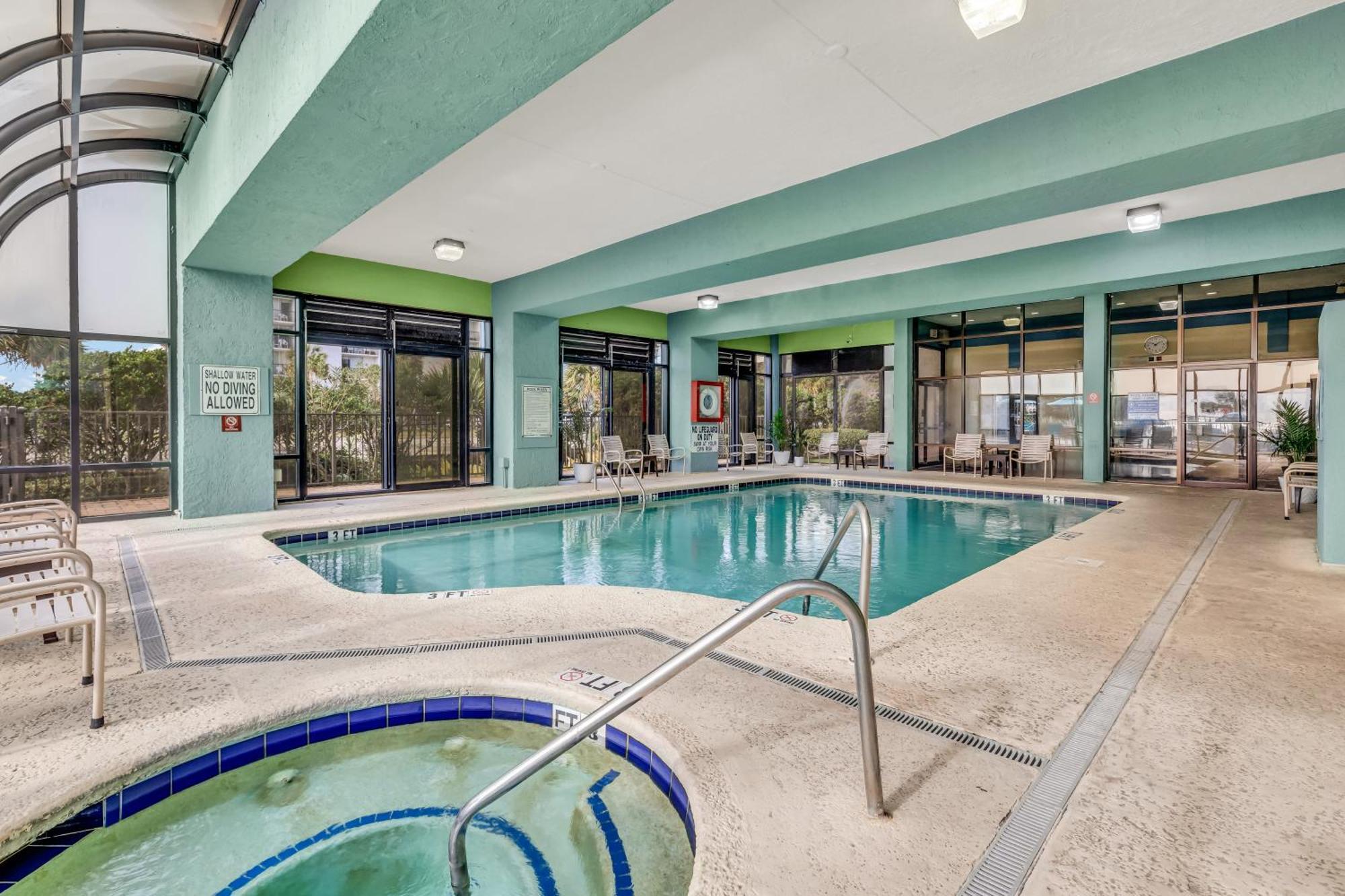 Ocean View Double Suite! Sleeps 4 Meridian Plaza 705 Myrtle Beach Exterior foto